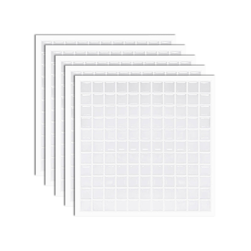 Peel and Stick Subway Tile Waterproof Plastic Rectangle Peel & Stick Tile for Kitchen