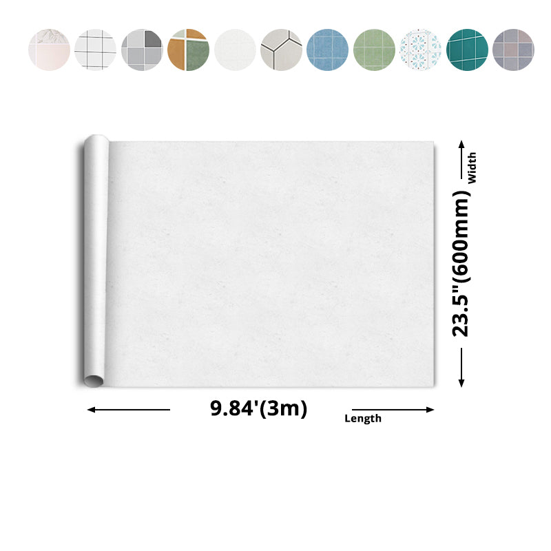 Modern Mosaic Tile Waterproof Smooth Peel and Stick Backsplash Tile for Bathroom