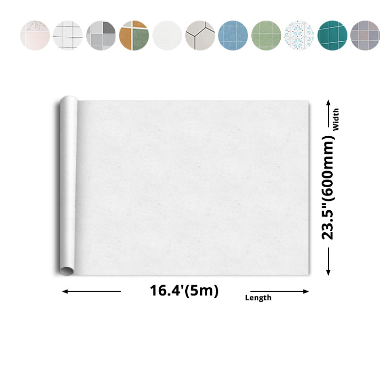 Modern Mosaic Tile Waterproof Smooth Peel and Stick Backsplash Tile for Bathroom