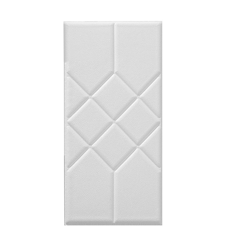 3D Embossed Foam Wall Paneling Living Room Waterproof Wall Paneling