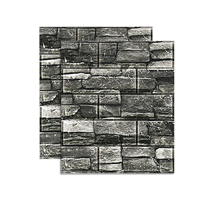 Farmhouse Wall Plank 3D Brick Living Room Wall Panels Set of 2