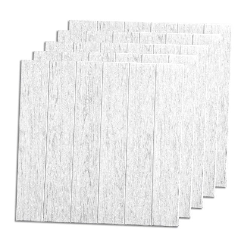 Living Room Wall Paneling Peel and Stick Wood Effect Design Waterproof Wall Paneling