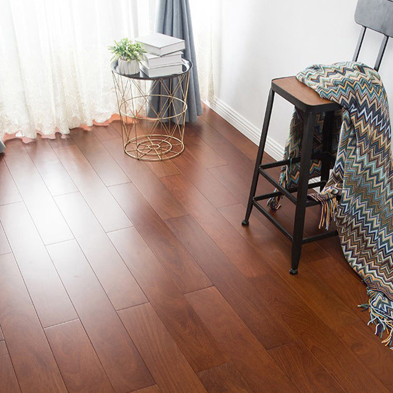 Vintage Laminate Flooring Wood Medium Brown Living Room Waterproof Laminate Floor