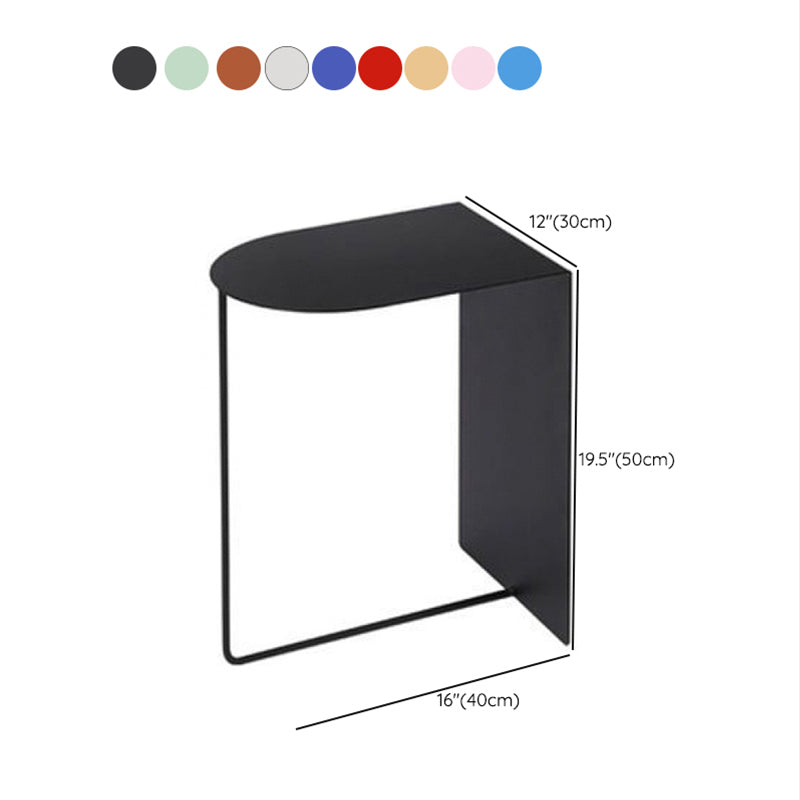 Modern Accent Table Nightstand Antique Finish Bed Nightstand