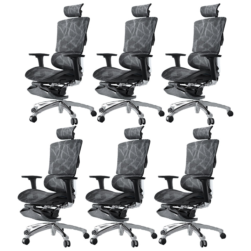 Modern Chair Adjustable Seat Height Removable Arms Office Chair with Wheels