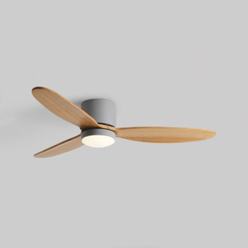 Contemporary Ceiling Fan Light Fixture Minimalist Ceiling Flush Mount for Bedroom