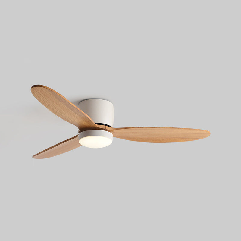 Contemporary Ceiling Fan Light Fixture Minimalist Ceiling Flush Mount for Bedroom