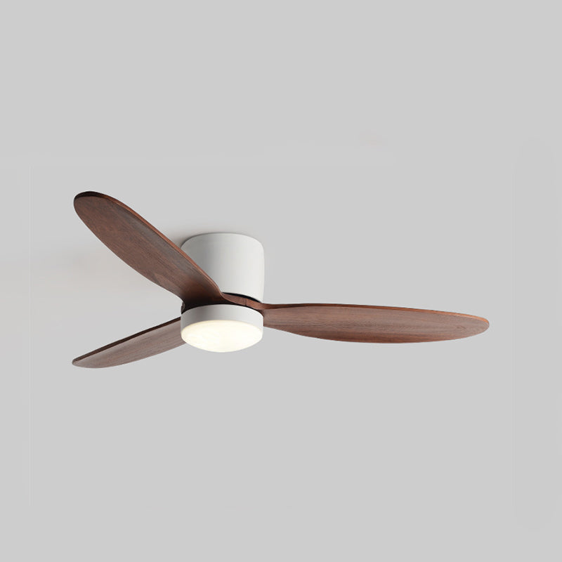 Contemporary Ceiling Fan Light Fixture Minimalist Ceiling Flush Mount for Bedroom