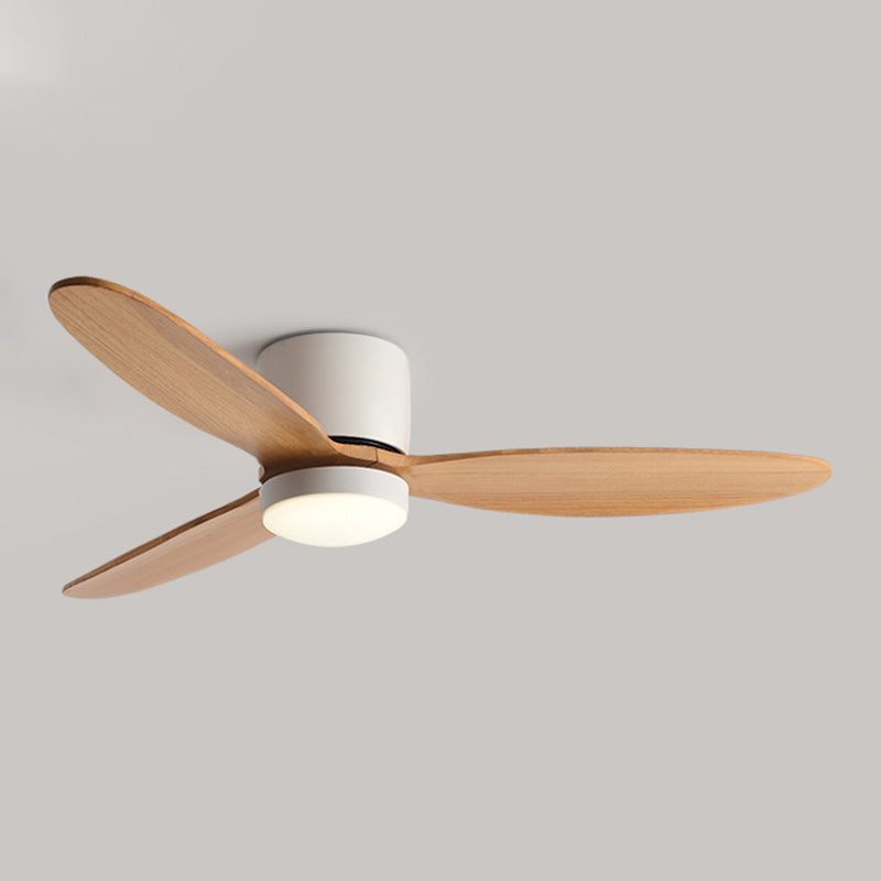 Contemporary Ceiling Fan Light Fixture Minimalist Ceiling Flush Mount for Bedroom