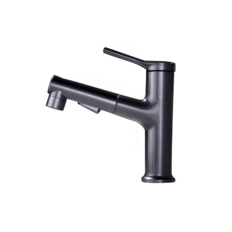 Modern Centerset Faucet Copper Centerset Lavatory Faucet for Bathroom