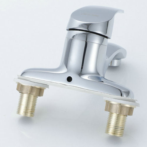 Modern Kitchen Bar Faucet Brass Lever Handles Low Profile Spray Kitchen Faucet