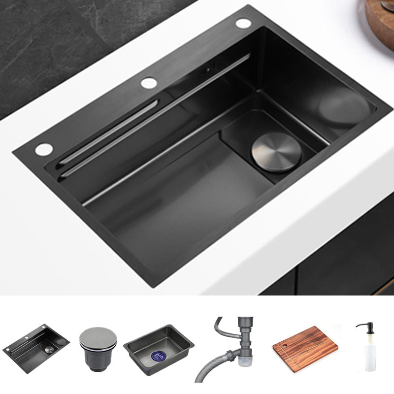 Classic Style Sink Dirt Resistant Stainless Steel Sink for Kitchen