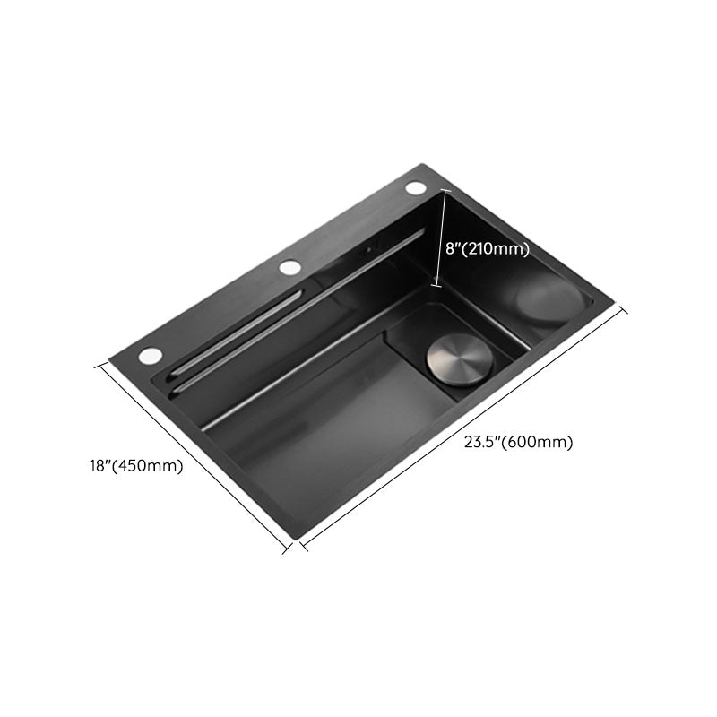 Classic Style Sink Dirt Resistant Stainless Steel Sink for Kitchen