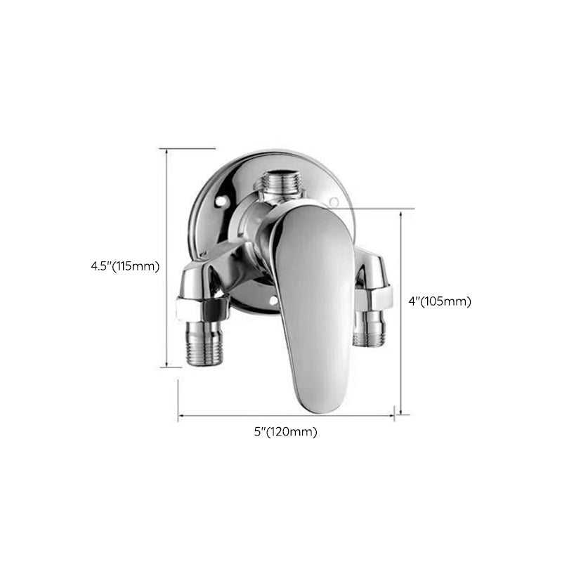 Shower Trim Massage Jet Level Handle Wall Mounted Shower Trim