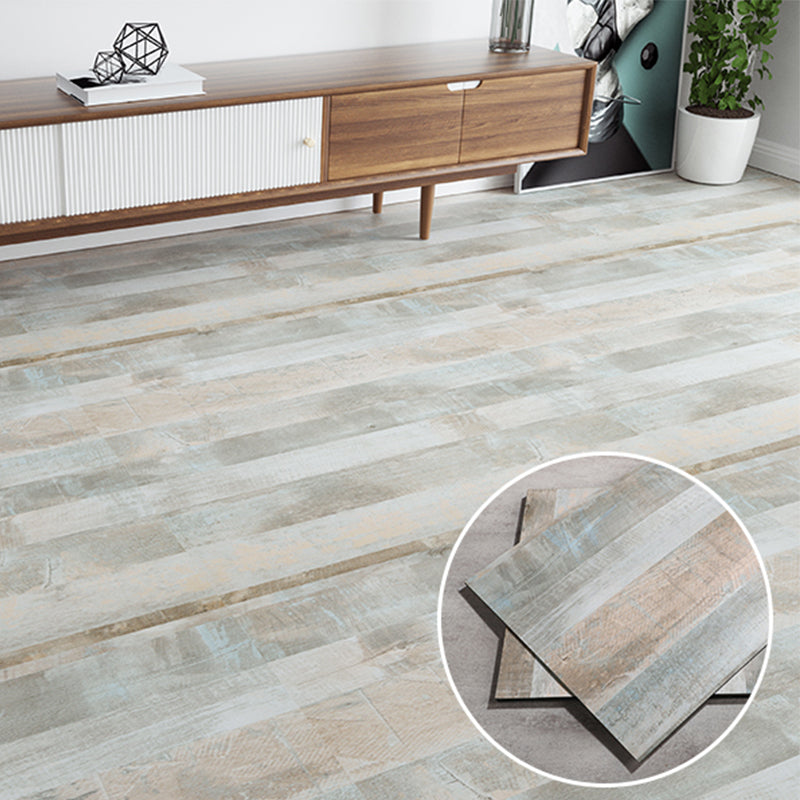 Modern Vinyl Flooring Wood Look Peel and Stick Hand Scraped PVC Flooring