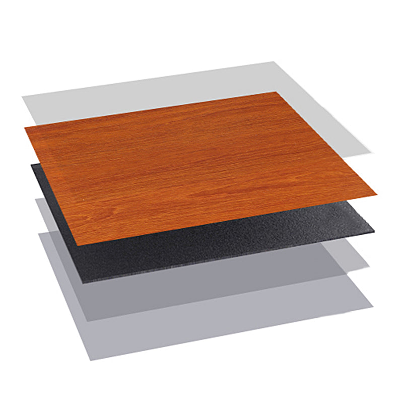 Modern Vinyl Flooring Wood Look Peel and Stick Hand Scraped PVC Flooring