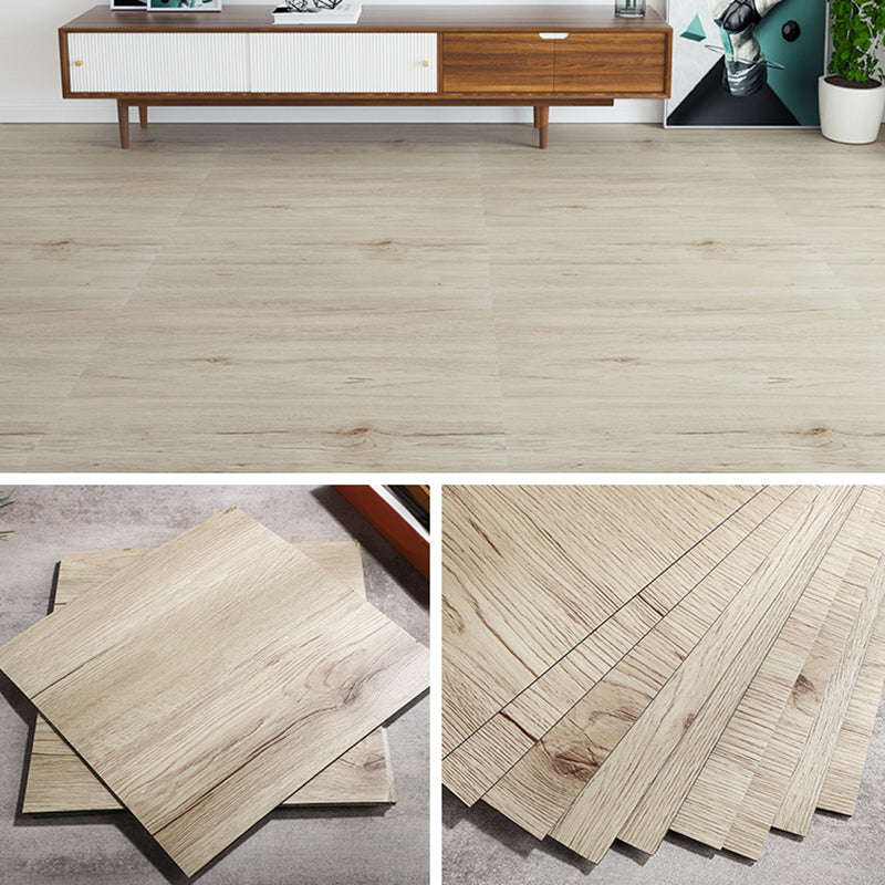 Modern Vinyl Flooring Wood Look Peel and Stick Hand Scraped PVC Flooring