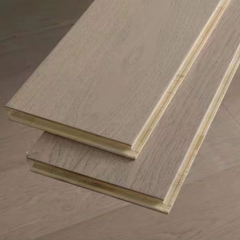 Natural Laminate Floor Textured Scratch Resistant Oak Laminate Flooring