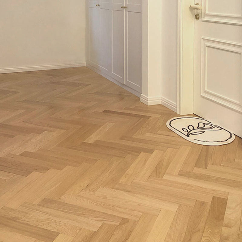 Natural Oak Laminate Floor Click-Lock Laminate Plank Flooring