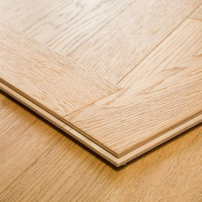 Natural Oak Laminate Floor Click-Lock Laminate Plank Flooring