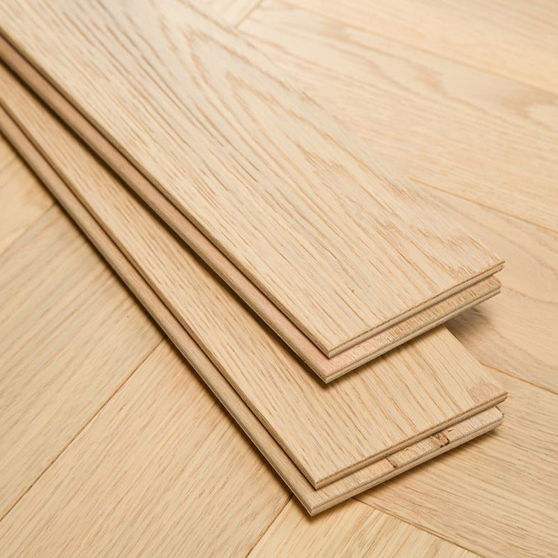 Natural Oak Laminate Floor Click-Lock Laminate Plank Flooring