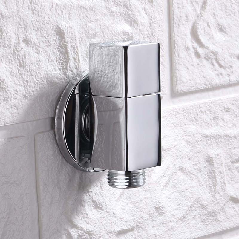 Industrial Wall Mounted Bathroom Faucet Knob Handle Brass Faucet