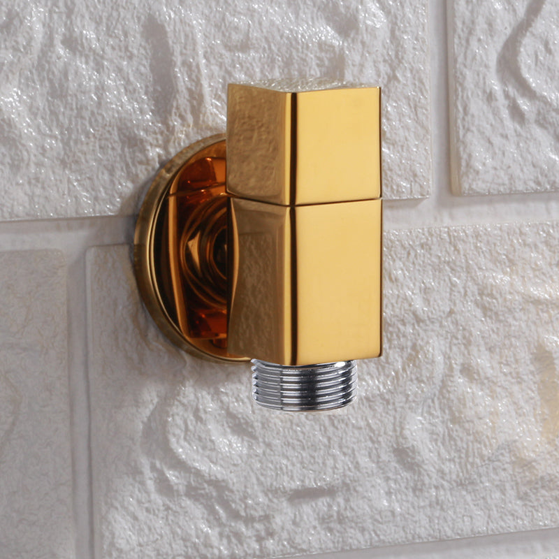 Industrial Wall Mounted Bathroom Faucet Knob Handle Brass Faucet