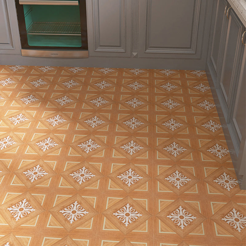 Fancy PVC Vinyl Flooring Peel and Stick Geometric Printed Vinyl Plank Flooring