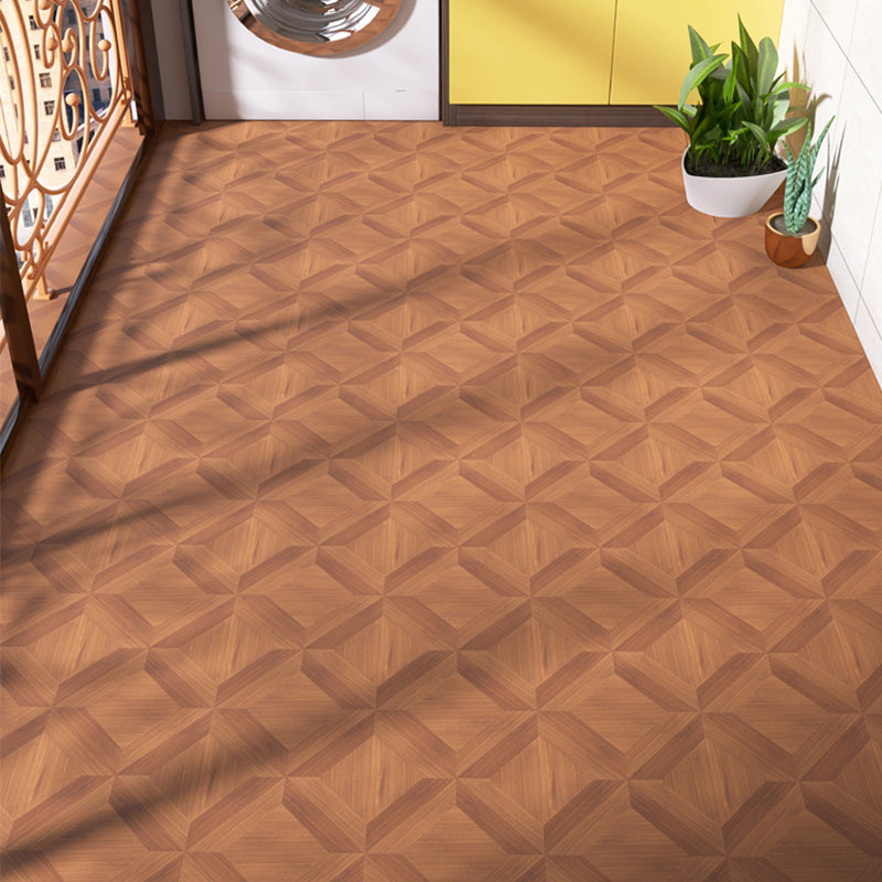 Fancy PVC Vinyl Flooring Peel and Stick Geometric Printed Vinyl Plank Flooring