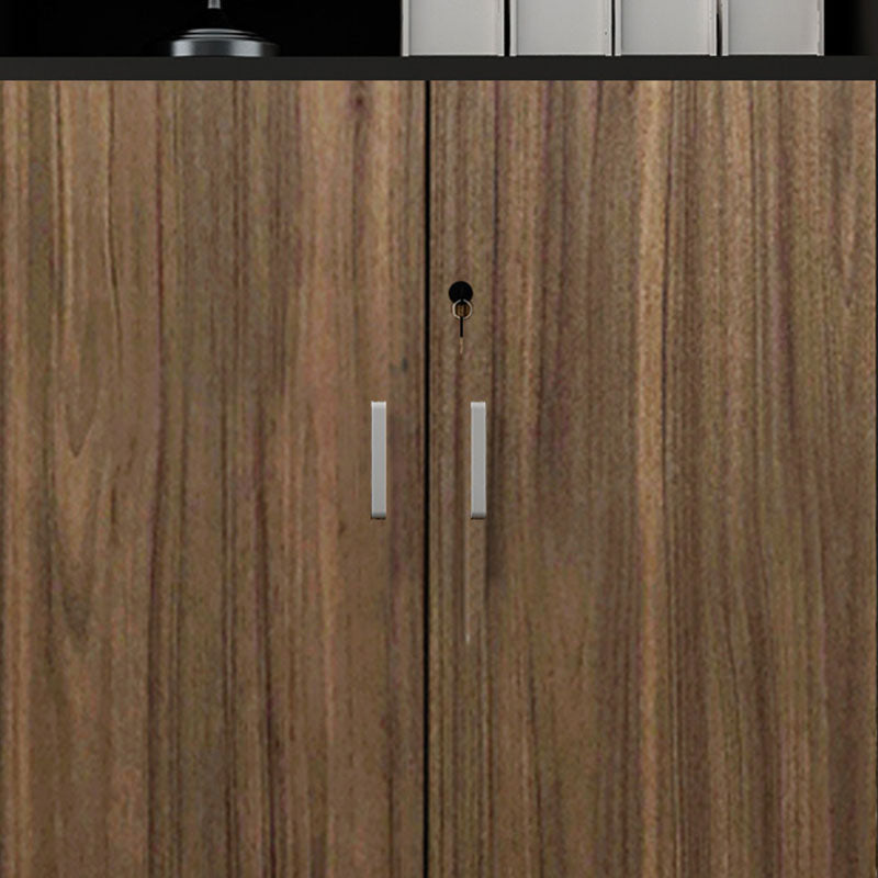 Engineered Wood Vertical Filing Cabinet Contemporary File Cabinet