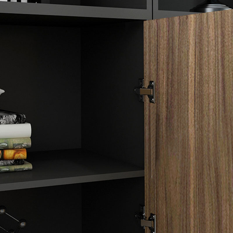 Engineered Wood Vertical Filing Cabinet Contemporary File Cabinet