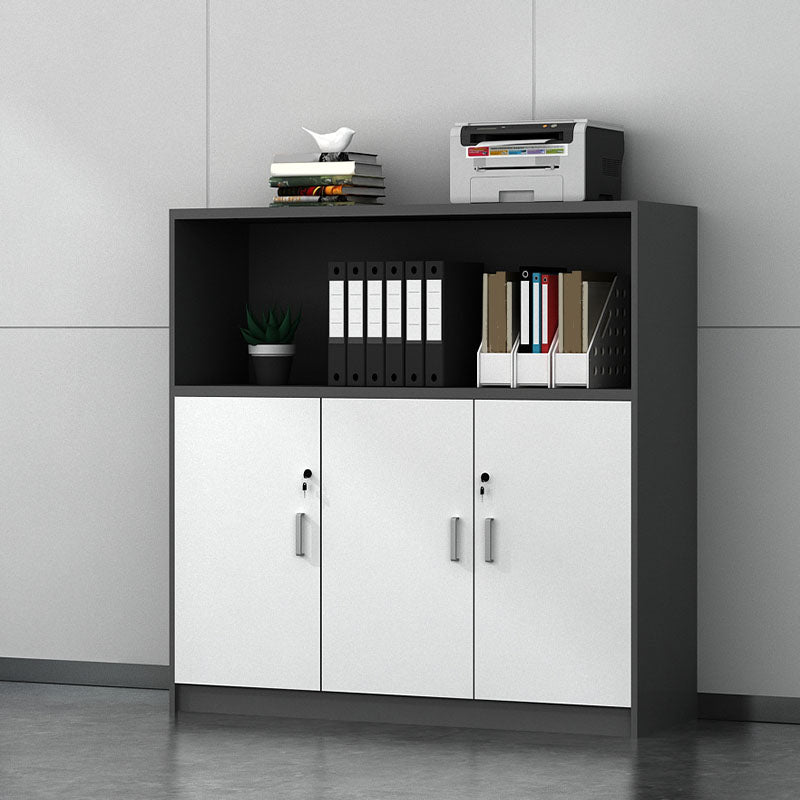 Engineered Wood Vertical Filing Cabinet Contemporary File Cabinet