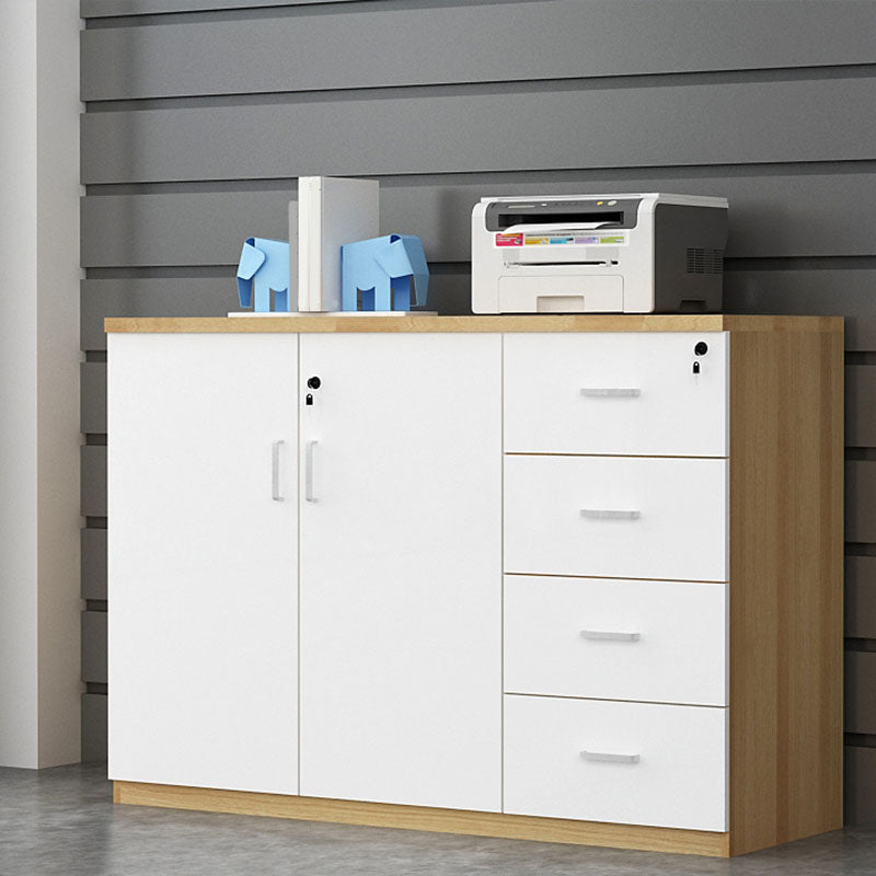 Engineered Wood Cabinet Contemporary File Pedestal File Cabinet