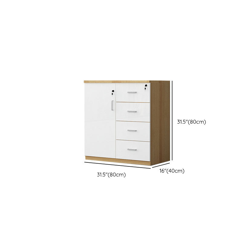 Engineered Wood Cabinet Contemporary File Pedestal File Cabinet