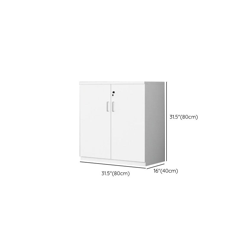 Lateral Engineered Wood File Cabinet White Modern Filing Cabinet