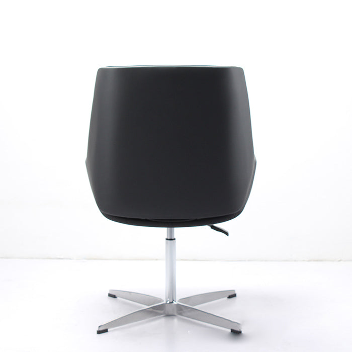 Modern Office Chair No Wheels Upholstered No Distressing Desk Chair