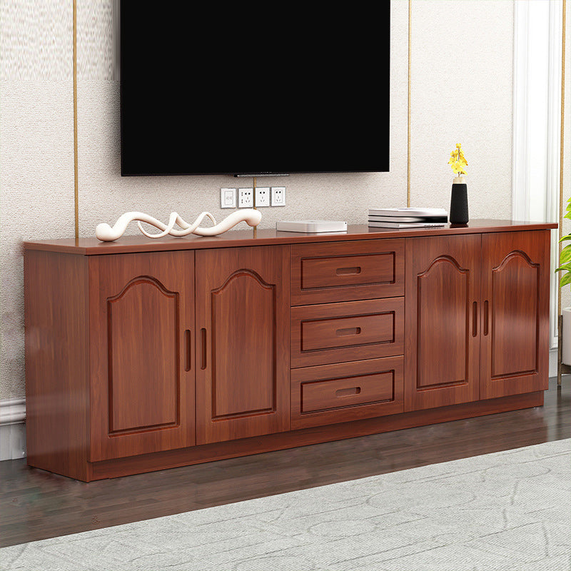 Wooden TV Media Stand Contemporary TV Console for Living Room