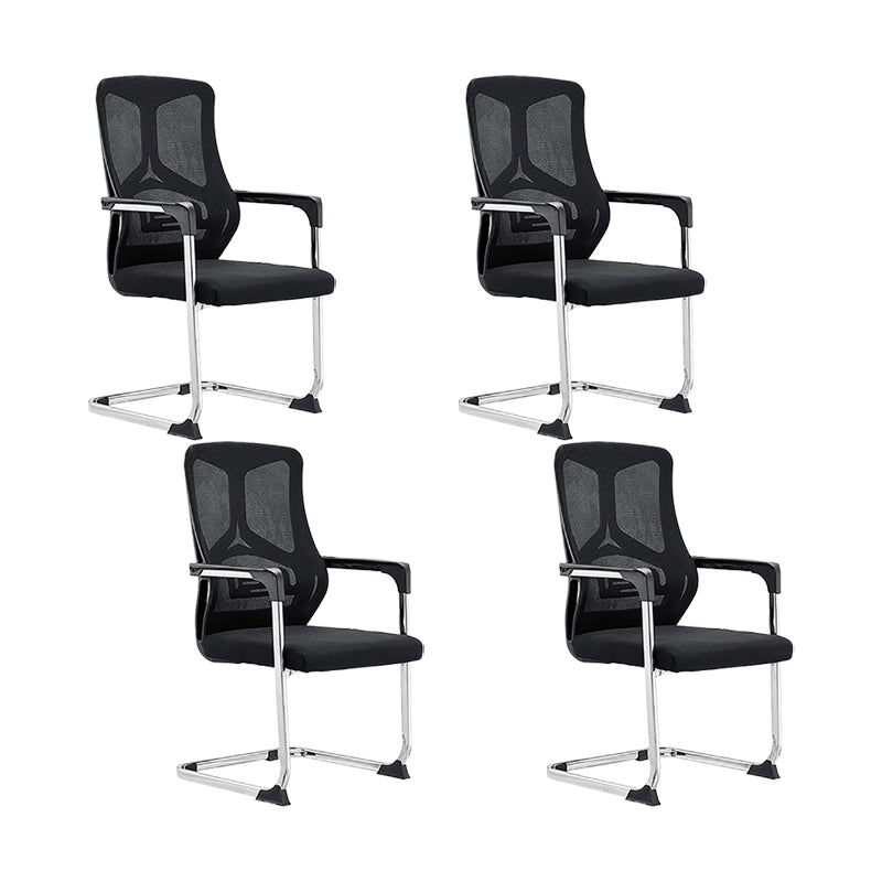 Contemporary Mesh Task Chair Arms Included Desk Chair for Office