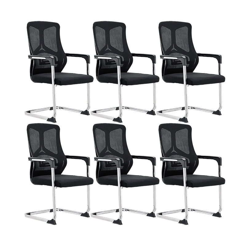 Contemporary Mesh Task Chair Arms Included Desk Chair for Office