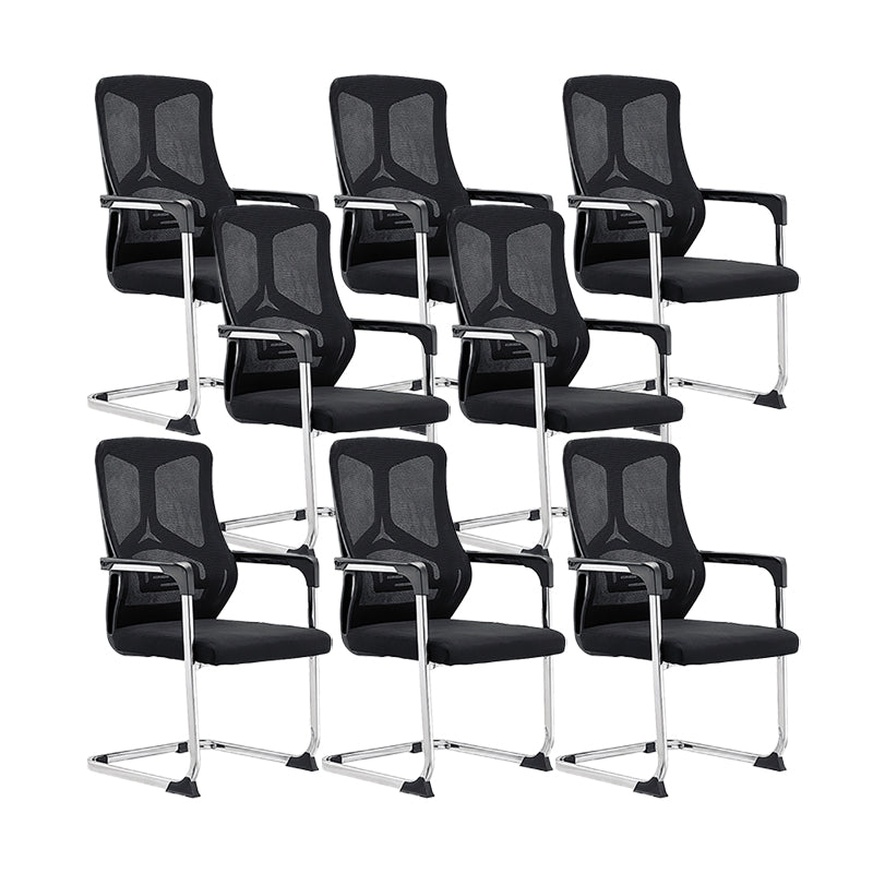 Contemporary Mesh Task Chair Arms Included Desk Chair for Office