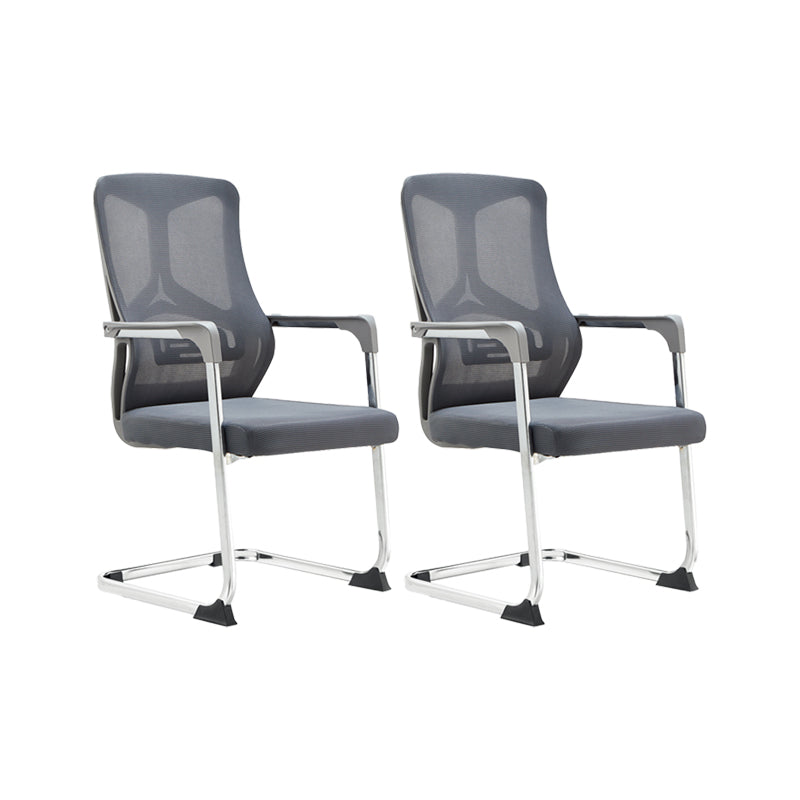 Contemporary Mesh Task Chair Arms Included Desk Chair for Office