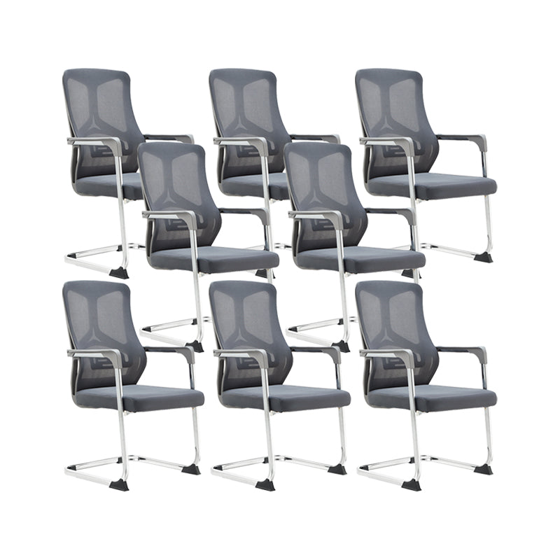 Contemporary Mesh Task Chair Arms Included Desk Chair for Office