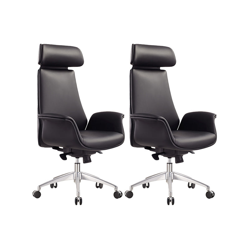 Modern Leather Executive Chair Black Managers Chair for Office