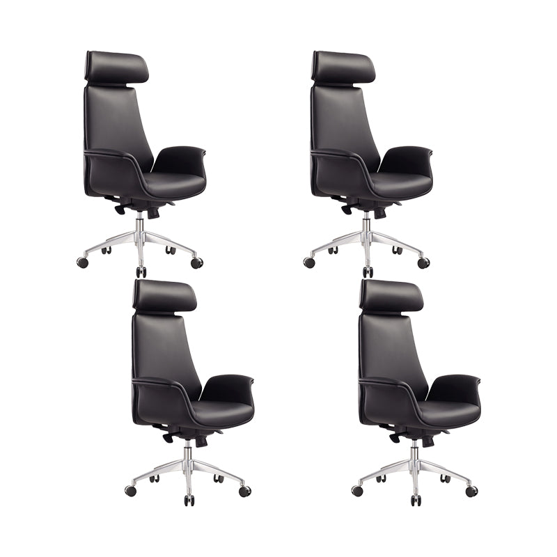 Modern Leather Executive Chair Black Managers Chair for Office