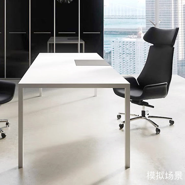 Modern Leather Executive Chair Black Managers Chair for Office