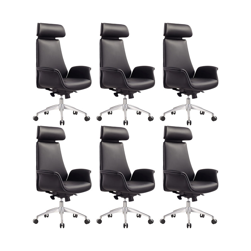 Modern Leather Executive Chair Black Managers Chair for Office