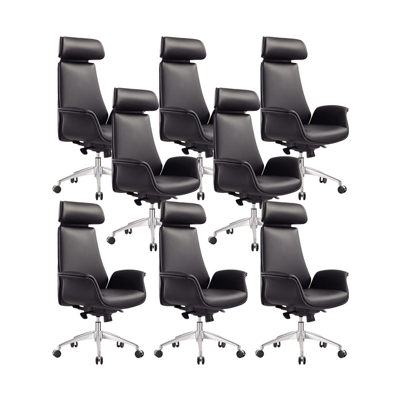 Modern Leather Executive Chair Black Managers Chair for Office