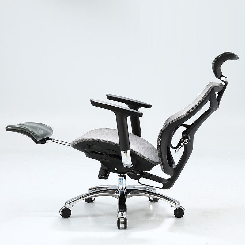 Modern Swivel Chair Adjustable Seat Height Removable Arms Office Chair with Wheels