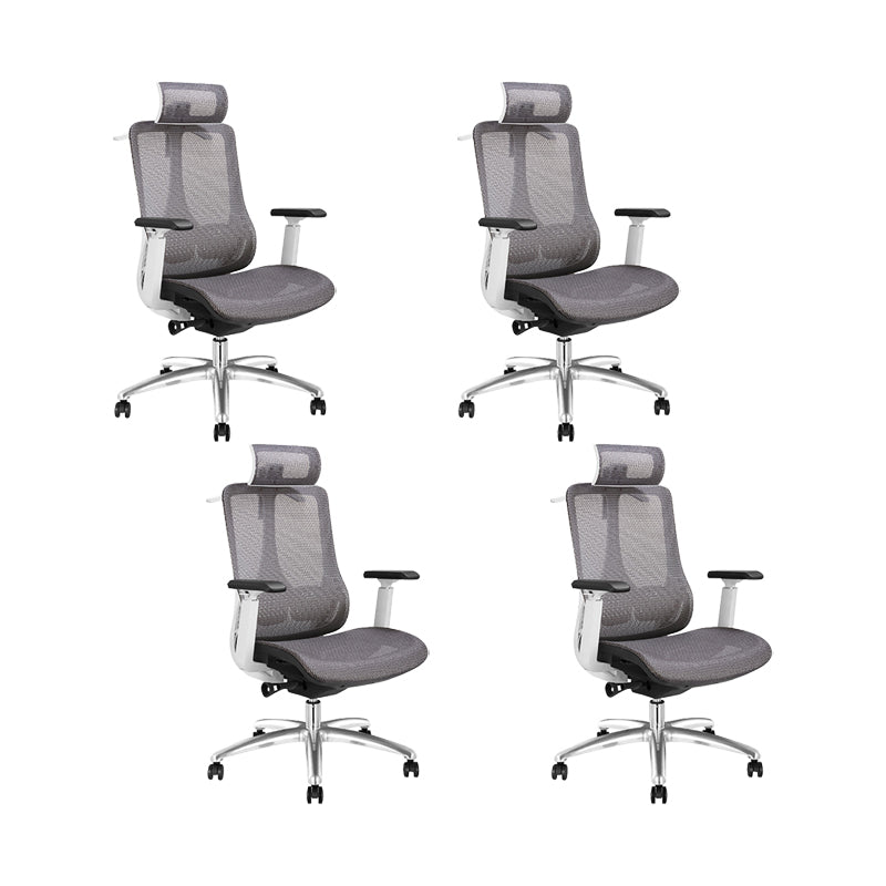 Modern Rotatable Office Chair Mesh Mid / High Back Desk Chair with Wheels