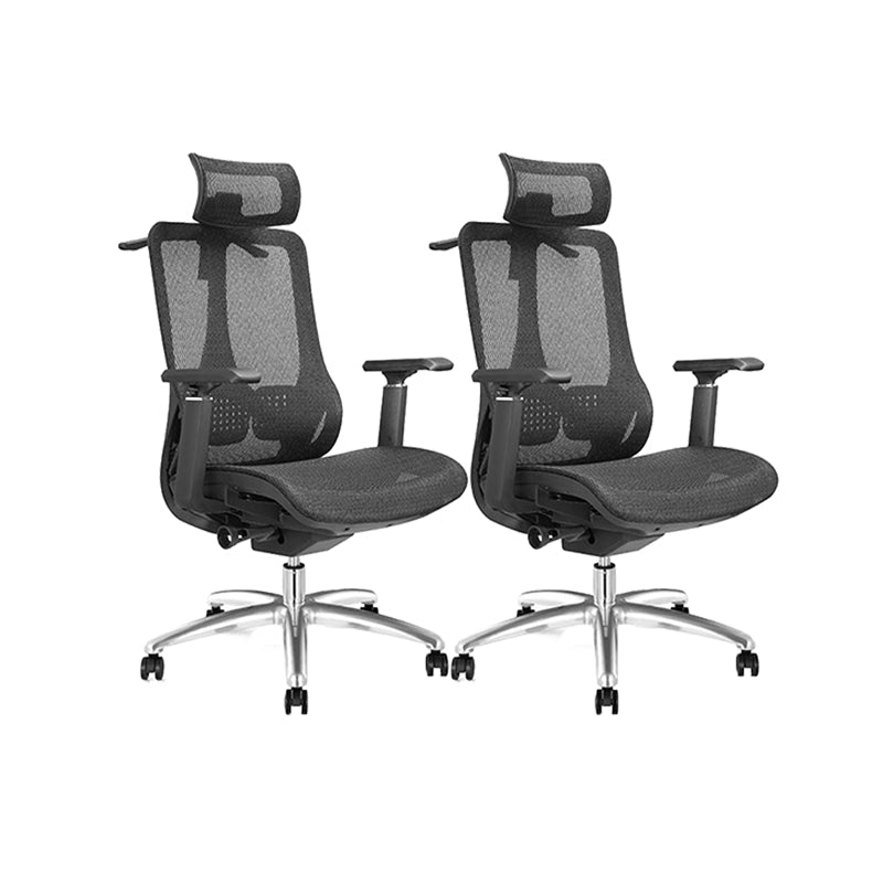 Modern Rotatable Office Chair Mesh Mid / High Back Desk Chair with Wheels